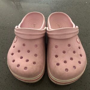 CROCS Sole with Light Pink Tint